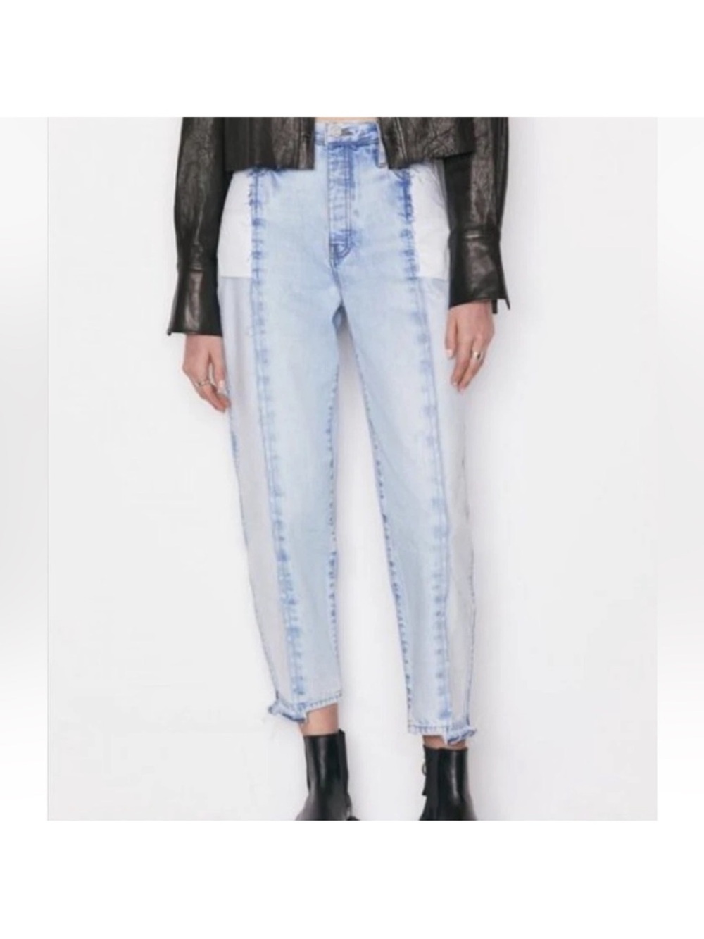 Frame Ultra High Rise Barrell Jeans size 29